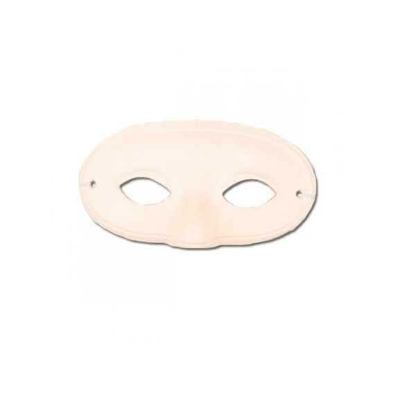 Oogmasker Papier Wit Hobby
