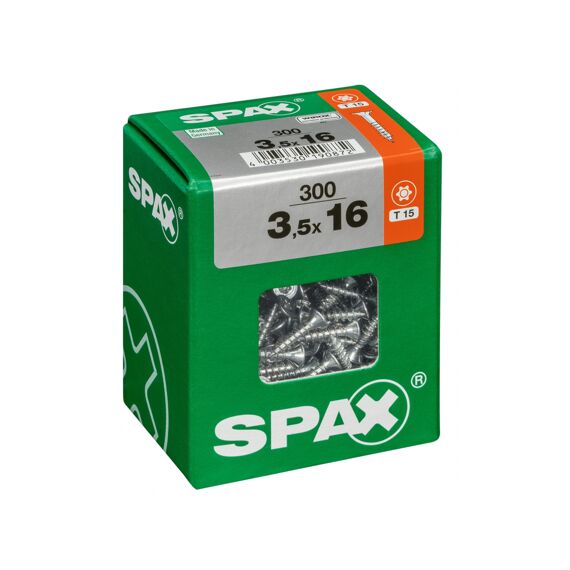 Spax T-Star Plus Geel 3,5X16 L 300 Stuks.