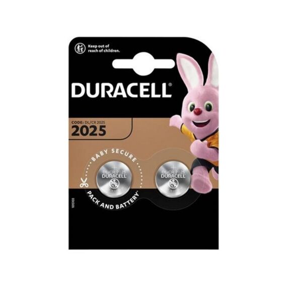 Duracell Dl2025 Lithium 3V 2St Blister