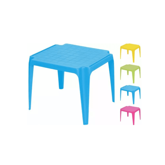 Kindertafel 4 Kleuren Assortiment