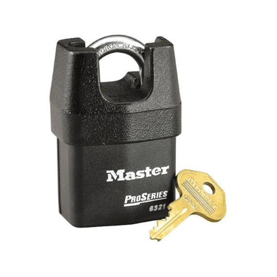 Gelamineerd Stalen Hangslot 54 Mm, Bekleed Met Xenoy