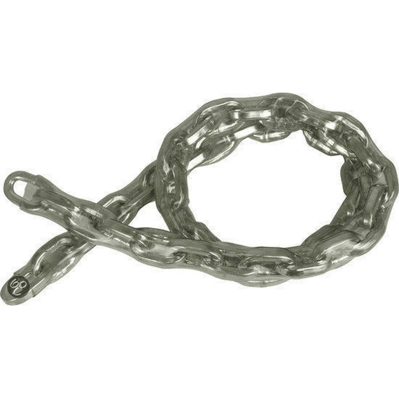 Hardstalen Ketting - Vierkante Schakel - Omhulsel Van Vinyl 1.00 M X Ø 6 Mm