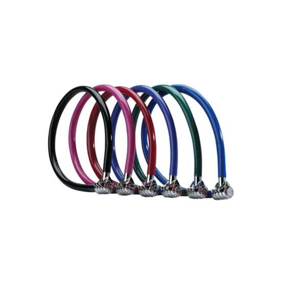 Stalen Kabel Met Vaste 3-cijferige Combinatie Van 55 Cm X Ø 6 Mm Assoritment Prijs Per Stuk