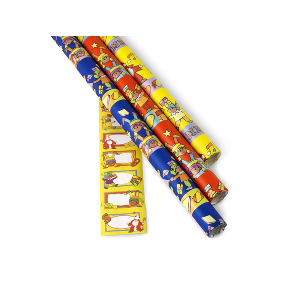 3 Pak sint blok + labels