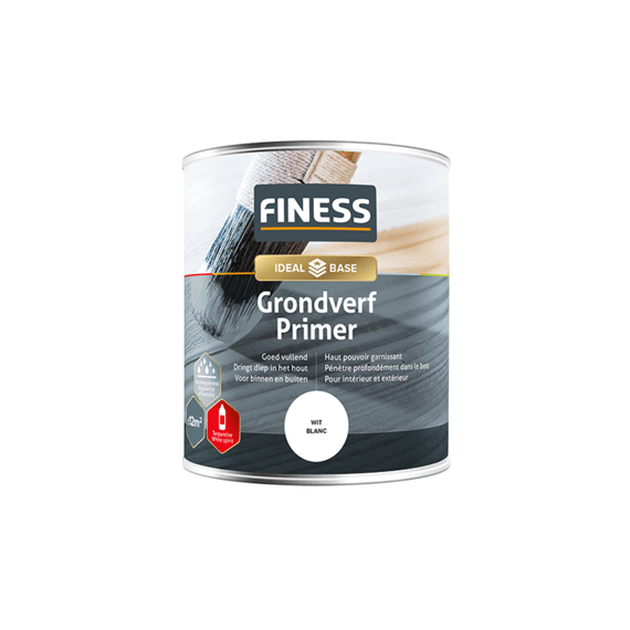 Finess Grondverf 750 Ml Wit
