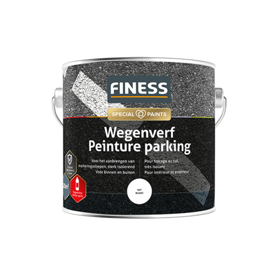 Finess Wegenverf 2.5 Liter Wit