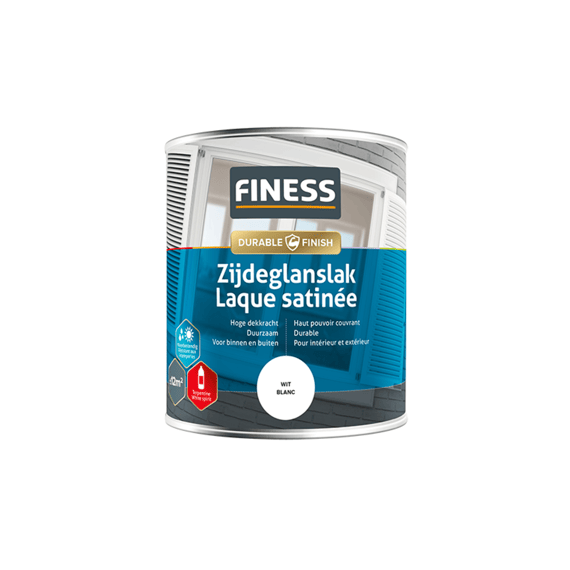 Finess Zijdeglanslak 750 Ml Wit