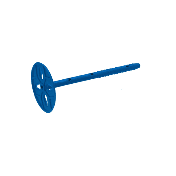 25 Uni-perfopluggen Nylon Blauw 60-80