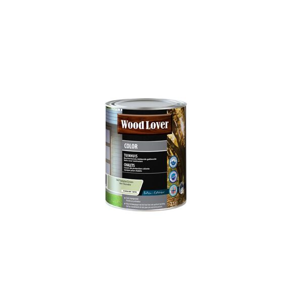 Wood Lover Color Tuinhuis 2.5 Liter Toedra Groen