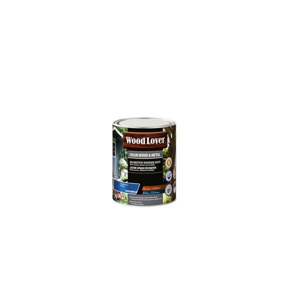 Wood Lover Color Wood & Metal 1 Liter Helder Blauw