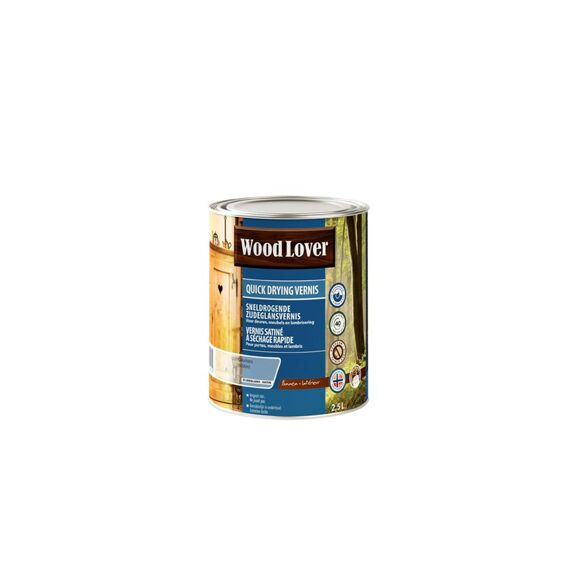 Wood Lover Quickdrying Vernis 2.5 Liter Kleurloos