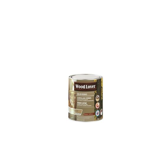 Wood Lover Solid Vernis 1 Liter Midden Eiken