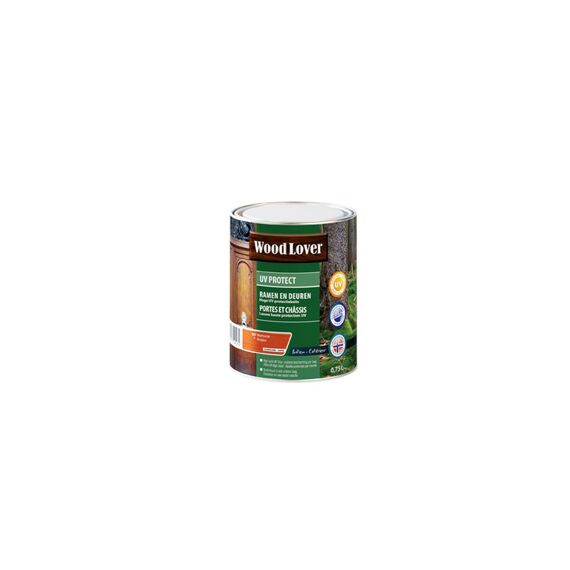 Wood Lover Uv Protect 0.75 Liter Mahonie