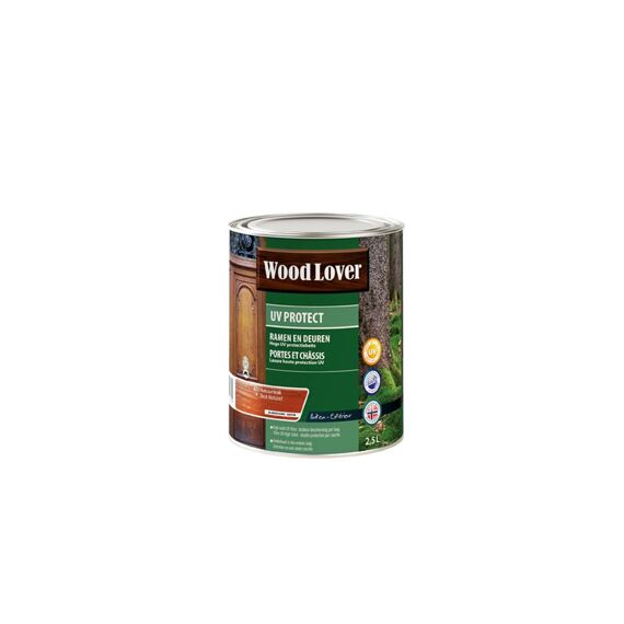 Wood Lover Uv Protect 2.5 Liter Natuurteak