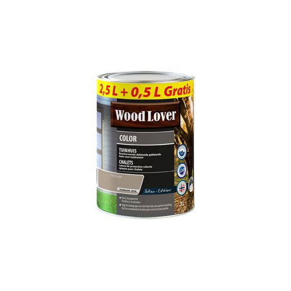 Wood Lover Color Tuinhuis 3 Liter Taupe