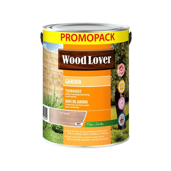 Wood Lover Garden 5 Liter Taupe