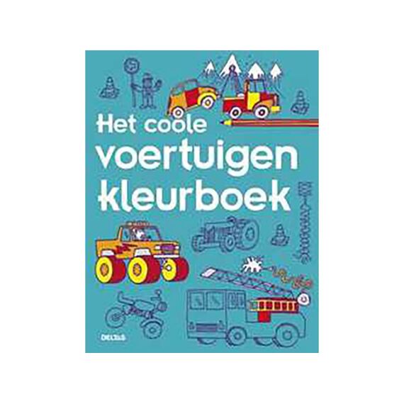 Het Coole Voertuigen Kleurboek