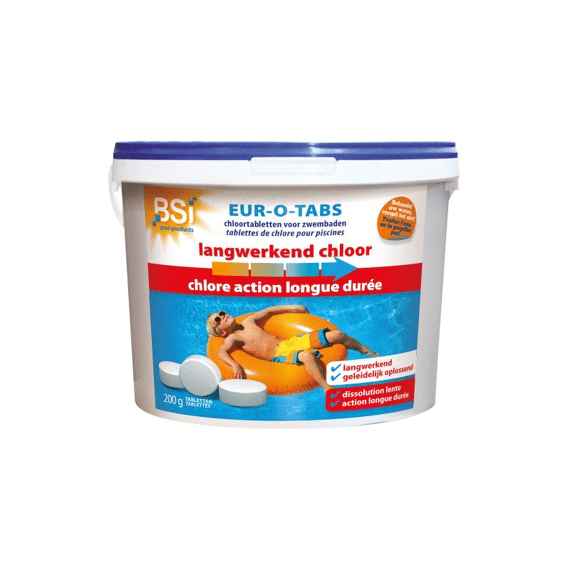 Langw. Chloor 200 G Tabl 5 Kg