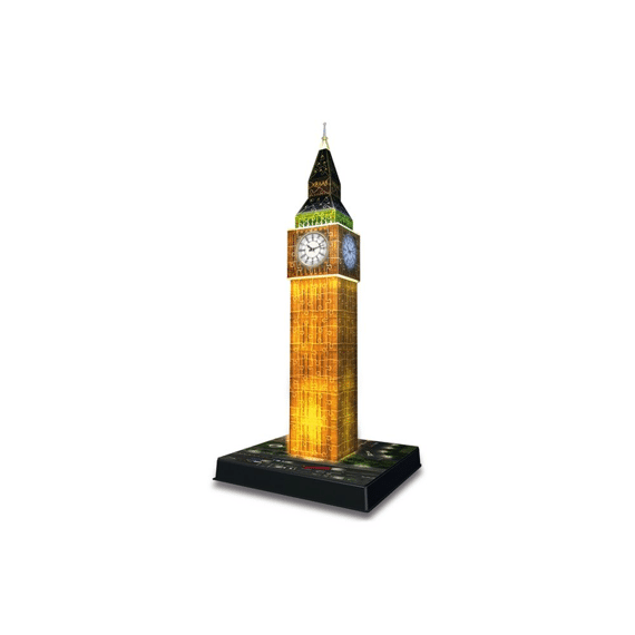 Ravensburger Puzzel 3D Midi Big Ben Night Edition
