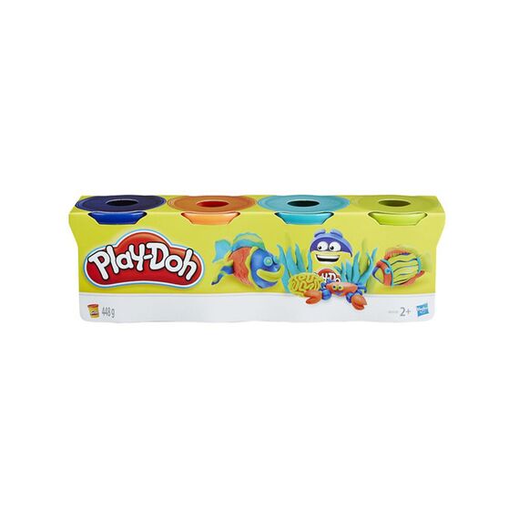 Play-Doh 4 Potjes Classic Color Assortiment Per Stuk
