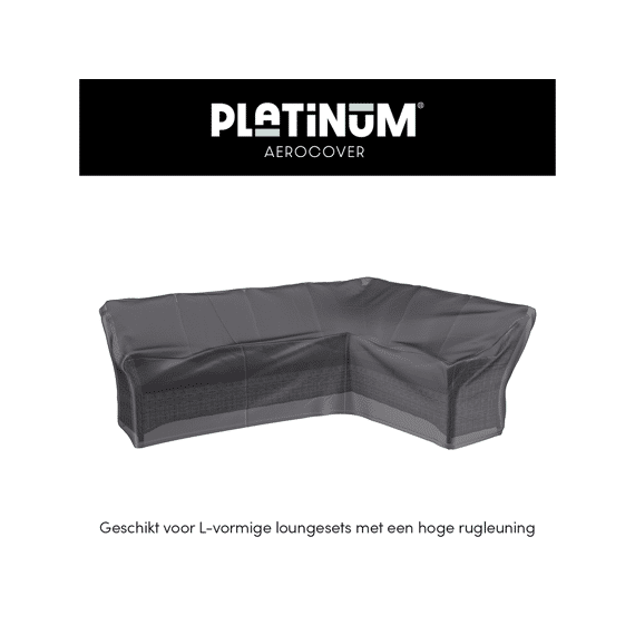 Platinum Aerocover Lounge Hoes L-Vorm Links 270X210X85Xh6590Cm Hoge Rug