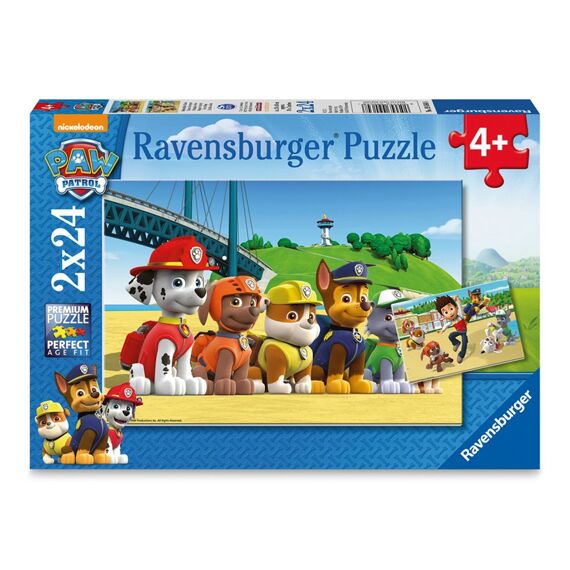 Ravensburger Puzzel 2X24 Stuks Paw Patrol Dappere Honden