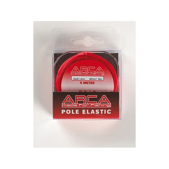 Arca Pole Elastic 8*6M/1,6 Mm Bright Red