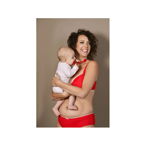 Mammae Classic Borstvoedingsbeha Red Romance 85E