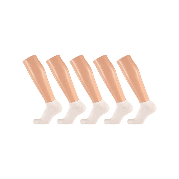 Dames Sneakersokken White 36/41 Set Van 5