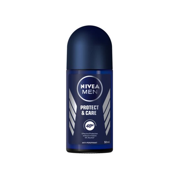 Nivea Deodorant Protect & Care Roll-On For Men 50 Ml