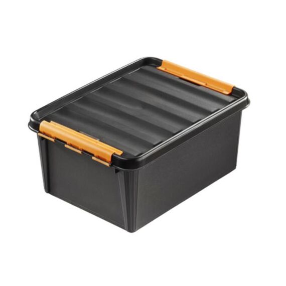 Orthex Smartstore Pro 31 Box Met Deksel 50X39X26 Cm Zwart