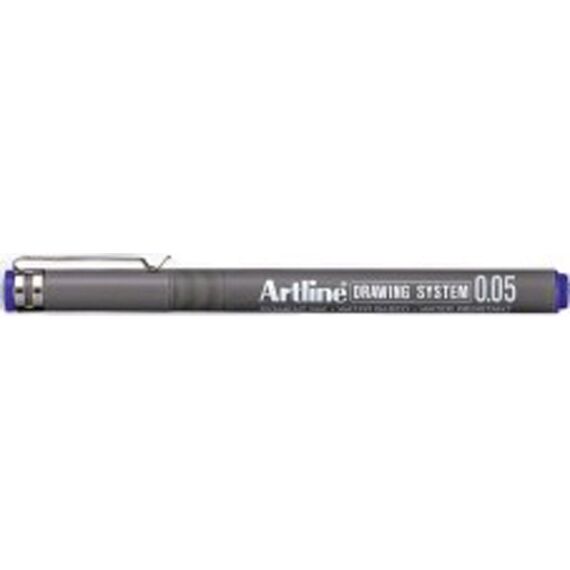 Artline Tekenpen 0.05 Blauw