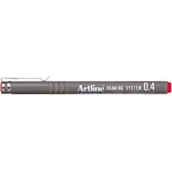 Artline Tekenpen 0.4 Rood