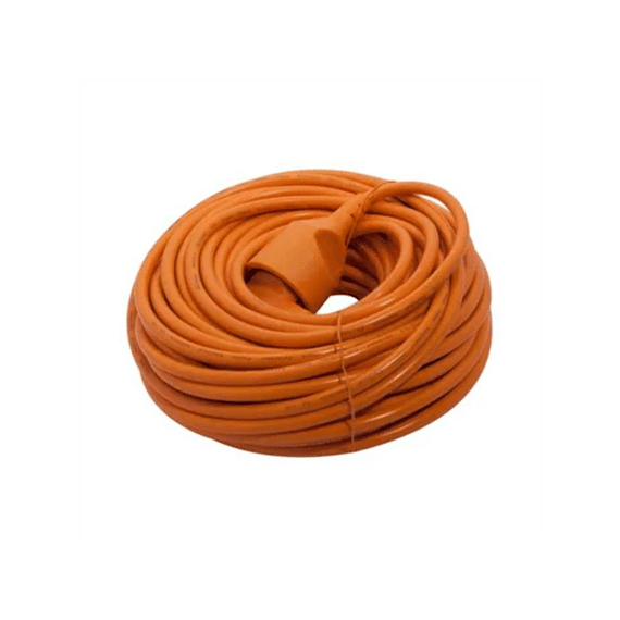P&L Verlengsnoer 25mtr 3x1.5mm Oranje