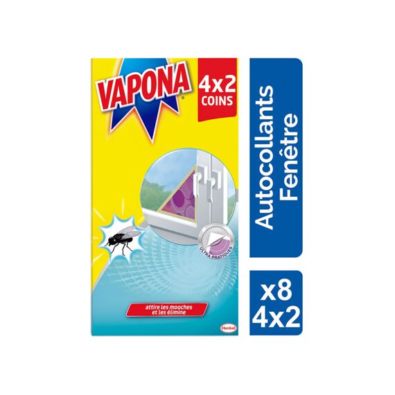 Vapona Window Stickers 'Hoekje