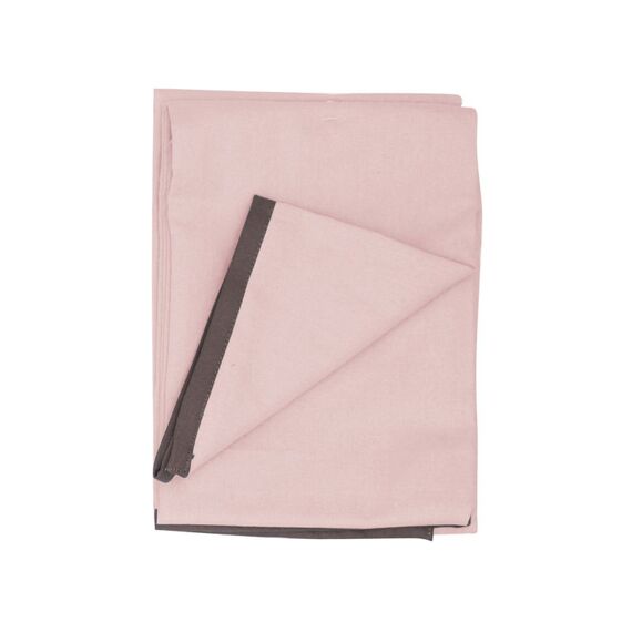 Keukenhanddoeken Solid 50X70 Met Haak Soft Pink Set/3