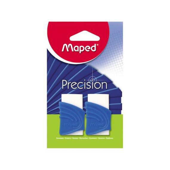 Maped Precision Gom Assorti Kleuren 2 Stuks