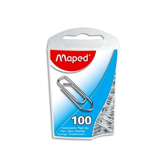 Maped Paperclips 25Mm In Dispenser 100 Stuks