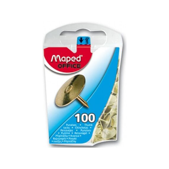 Maped Punaises Messing 100 Stuks