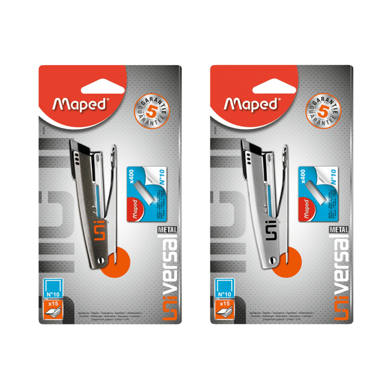 Maped Nietmachine Pocket Universal Nr10 + 400 Nietjes