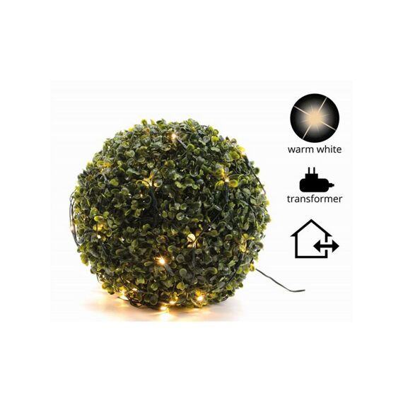 K Led Netverlichting Buxus Buiten Groen/Warm Wit D35Cm 60L