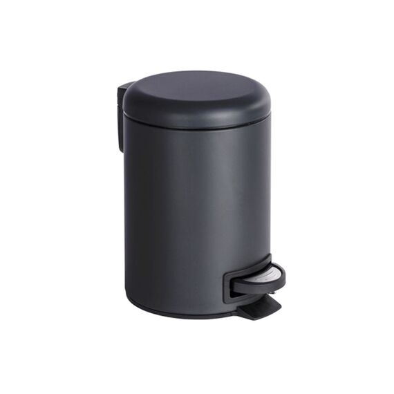 Wenko Afvalemmer Leman Zwart 3L