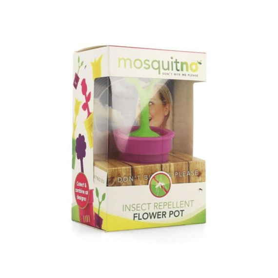 Mosquitno Flower Pot With Gom - Citriodiol