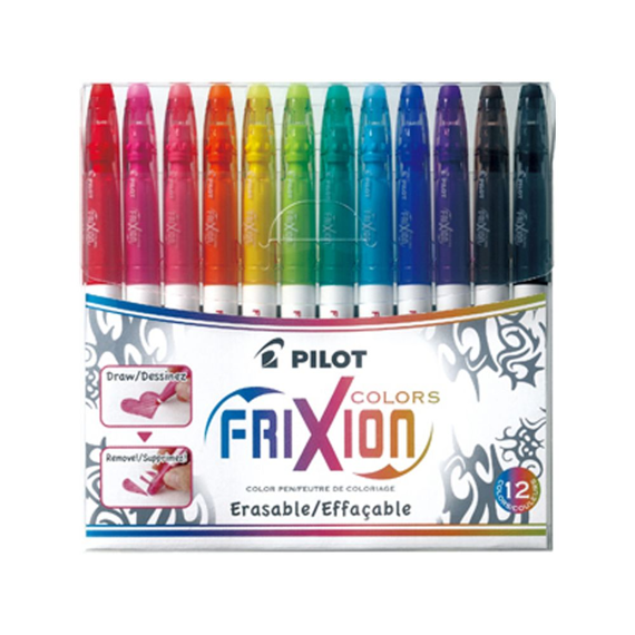 Pilot Frixion Colors 12 Stuks