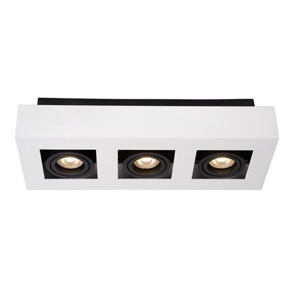 Lucide Xirax Plafondlicht 3Xgu10/5W Led 320Lm 3000K Wit