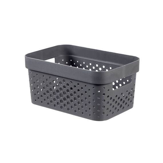 Curver Infinity Box 4.5L Dots Grijs 26X18Xh12Cm