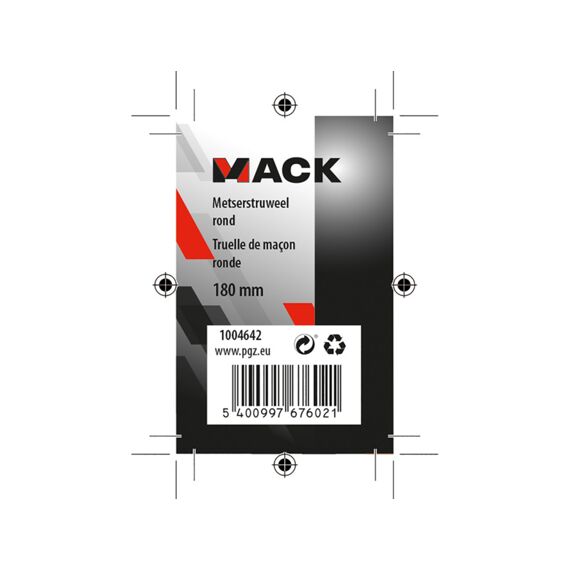 Mack Metserstr Rond 180Mm