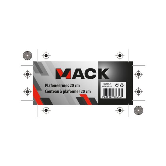 Mack Plafonneermes 20Cm