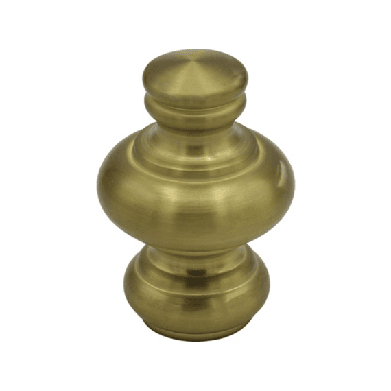 My Deco Gordijn Eindknop Ø20mm Royal - Messing Mat 2 Stuks