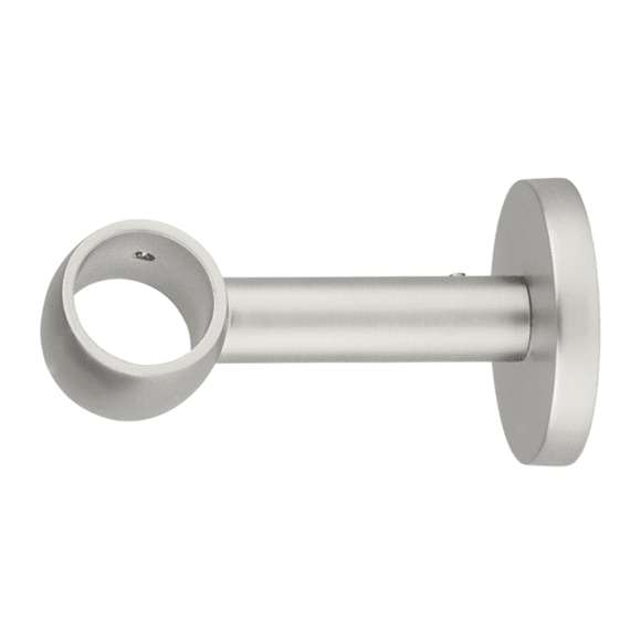 My Deco Gordijnsteun Ø25mm Noble 8cm - Inox Look